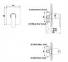 Kohlman Experience GRAY zestaw prysznicowy QW220EGR30